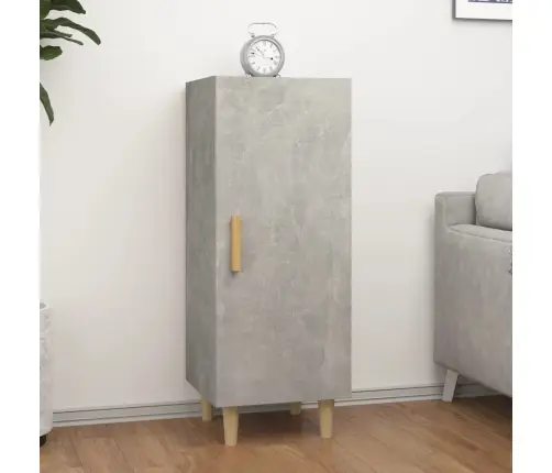 Puhvetkapp, Betoonhall, 34,5X34X90 cm Tehispuit