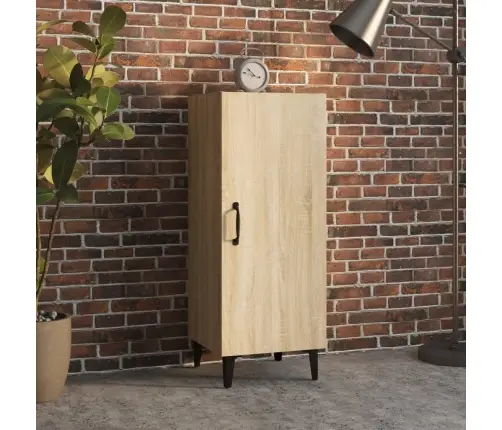 Kumode, Ozolkoka Krāsa, 34,5X34X90 Cm, Inženierijas Koks Vidaxl Kumode, Ozolkoka Krāsa, 34,5X34X90 Cm, Inženierijas Koks Vidaxl