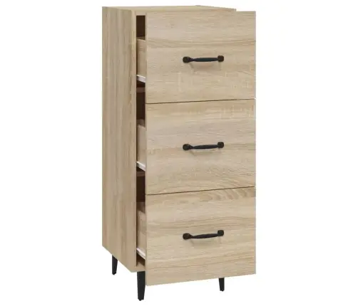 Puhvetkapp, Sonoma Tamm, 34,5 X 34 X 90 Cm Tehispuit