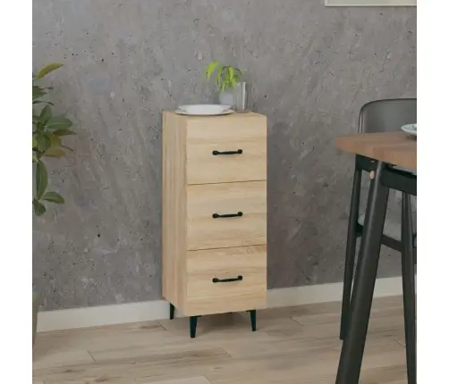 Puhvetkapp, Sonoma Tamm, 34,5 X 34 X 90 Cm Tehispuit