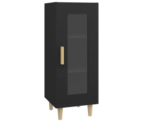 Puhvetkapp, Must, 34,5 X 34 X 90 cm Tehispuit