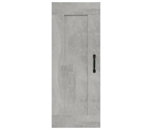 Piekarams Skapītis, Betonpelēks, 35X34X90 Cm, Inženierijas Koks Vidaxl