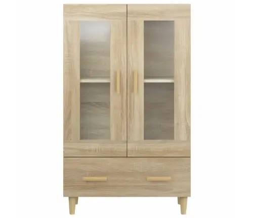 Kõrge Kapp, Sonoma Tamm, 70 X 31 X 115 cm Tehispuit