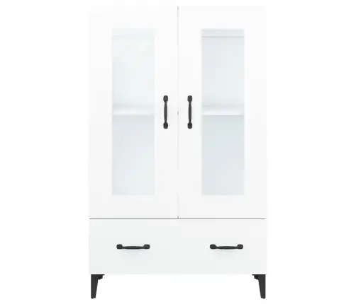 Augstais Skapītis, Balts, 70X31X115 Cm, Inženierijas Koks Vidaxl