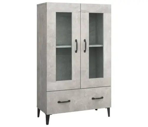 Augstais Skapītis, Betonpelēks, 70X31X115 Cm, Inženierijas Koks Vidaxl Augstais Skapītis, Betonpelēks, 70X31X115 Cm, Inženierijas Koks Vidaxl