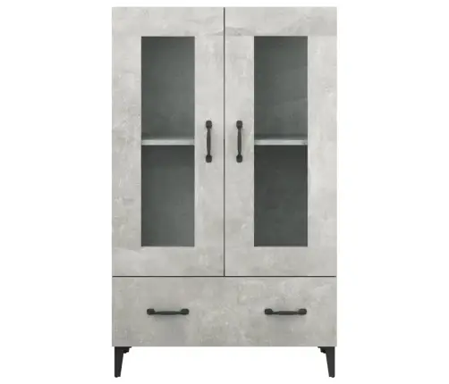 Augstais Skapītis, Betonpelēks, 70X31X115 Cm, Inženierijas Koks Vidaxl Augstais Skapītis, Betonpelēks, 70X31X115 Cm, Inženierijas Koks Vidaxl