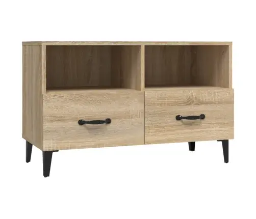 Telerikapp, Sonoma Tamm, 80 X 36 X 50 cm Tehispuit