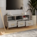 Tv Skapītis, Betona Pelēks, 102X36X50 Cm, Inženierijas Koks Vidaxl