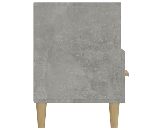 Tv Skapītis, Betona Pelēks, 102X36X50 Cm, Inženierijas Koks Vidaxl