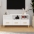 Tv Skapītis, Spīdīgi Balts, 102X36X50 Cm, Inženierijas Koks Vidaxl
