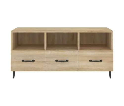 Tv Skapītis, Ozolkoka Krāsa, 102X35X50 Cm, Inženierijas Koks Vidaxl