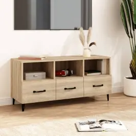 Tv Skapītis, Ozolkoka Krāsa, 102X35X50 Cm, Inženierijas Koks Vidaxl