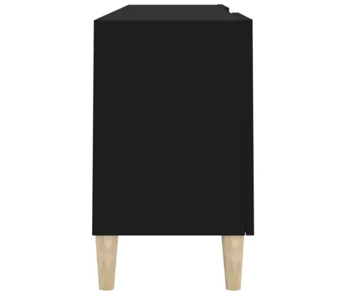 Tv Skapītis, Melns, 150X30X50 Cm, Inženierijas Koks Vidaxl