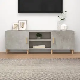 Tv Skapītis, Betona Pelēks, 150X30X50 Cm, Inženierijas Koks Vidaxl