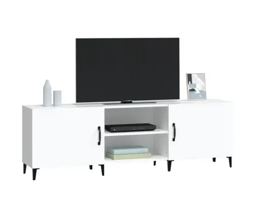 Tv Skapītis, Balts, 150X30X50 Cm, Inženierijas Koks Vidaxl
