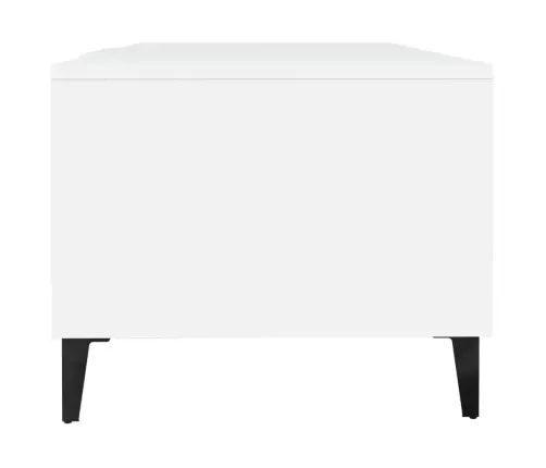 Kohvilaud, Valge, 102 X 50 X 40 cm Tehispuit