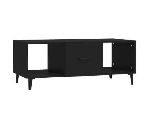 Kafijas Galdiņš, Melns, 102X50X40 Cm, Inženierijas Koks Vidaxl