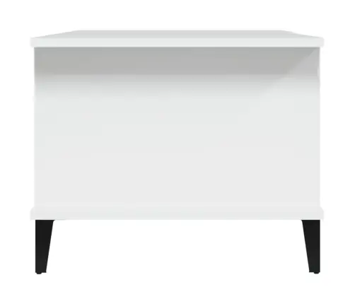 Kavos Staliukas, Baltos Spalvos, 90X50X40cm Apdirbta Mediena