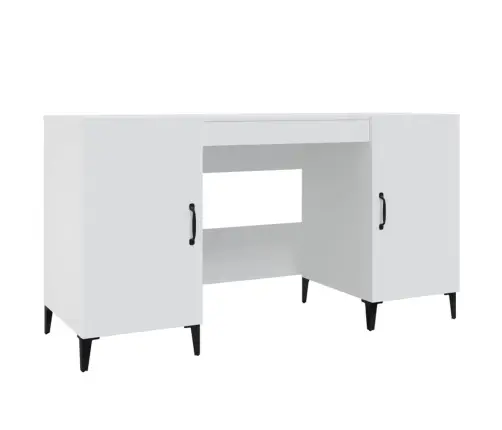 Rakstāmgalds, Balts, 140X50X75 Cm, Inženierijas Koks Vidaxl