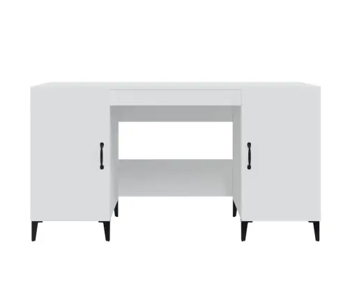 Rakstāmgalds, Balts, 140X50X75 Cm, Inženierijas Koks Vidaxl