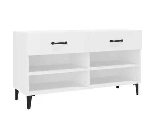 Apavu Skapītis, Balts, 102X35X55 Cm, Inženierijas Koks Vidaxl Apavu Skapītis, Balts, 102X35X55 Cm, Inženierijas Koks Vidaxl