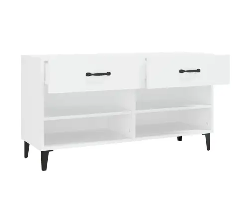 Apavu Skapītis, Balts, 102X35X55 Cm, Inženierijas Koks Vidaxl Apavu Skapītis, Balts, 102X35X55 Cm, Inženierijas Koks Vidaxl