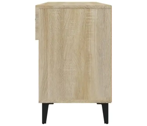 Apavu Skapītis, Ozolkoka Krāsa, 102X35X55 Cm, Inženierijas Koks Vidaxl