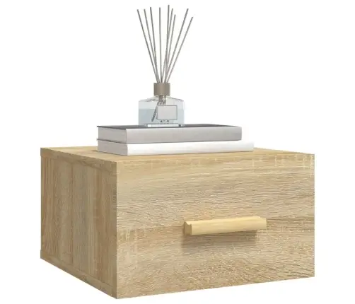 Seinale Kinnitatav Öökapp,Sonoma Tamm, 35 X 35 X 20 Cm