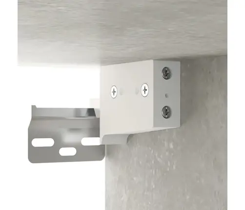 Sienas Naktsskapīši, 2 Gab., Betona Pelēki, 35X35X20 Cm Vidaxl