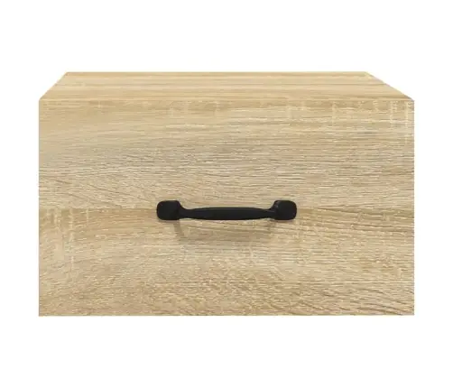 Prie Sienos Montuojama Naktinė Spintelė, Ąžuolo, 35X35X20Cm