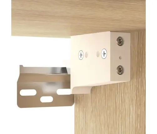 Prie Sienos Montuojama Naktinė Spintelė, Ąžuolo, 35X35X20Cm