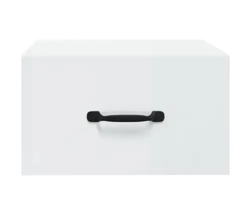 Seinale Kinnitatav Öökapp, Kõrgläikega Valge, 35 X 35 X 20 Cm