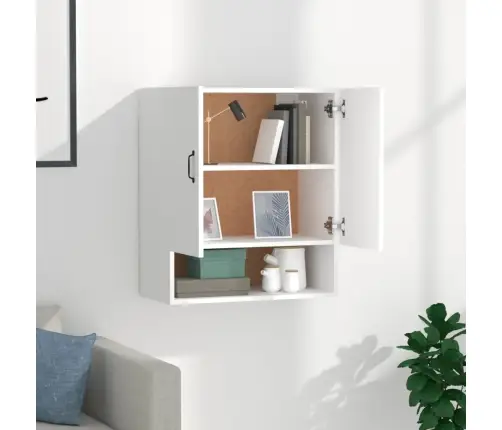 Sieninė Spintelė, Balta, 60X31X70cm Apdirbta Mediena