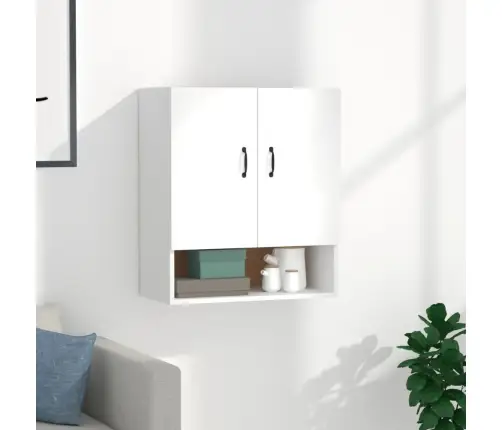 Sieninė Spintelė, Balta, 60X31X70cm Apdirbta Mediena