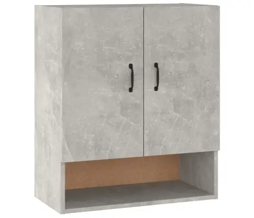 Sieninė Spintelė, Betono Pilka, 60X31X70cm Apdirbta Mediena