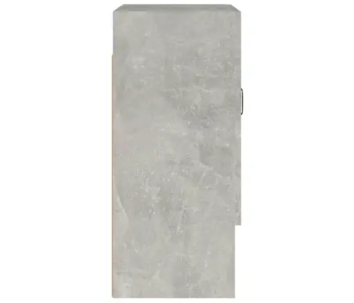 Sieninė Spintelė, Betono Pilka, 60X31X70cm Apdirbta Mediena