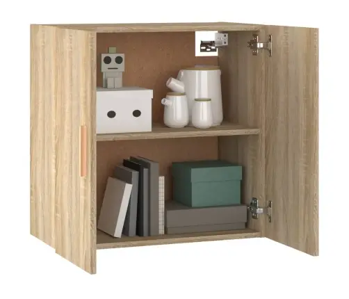 Seinakapp, Sonoma Tamm, 60X30X60 cm Tehispuit