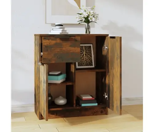 Puhvetkapp, Suitsutatud Tamm, 60X30X70 Cm Tehispuit