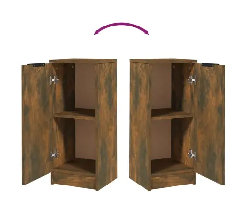 Kumode, Ozolkoka Krāsa, 30X30X70 Cm, Inženierijas Koks Vidaxl