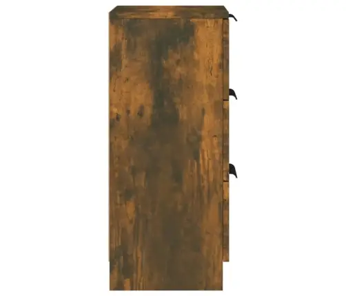 Šoninė Spintelė, Dūminio Ąžuolo, 30X30X70cm Apdirbta Mediena