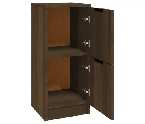 Šoninė Spintelė, Ruda Ąžuolo, 30X30X70cm Apdirbta Mediena