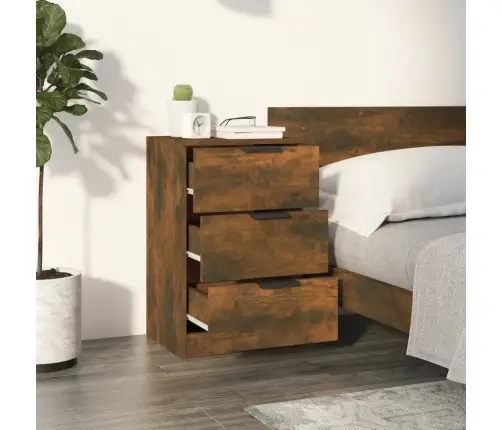 Naktsskapītis, Ozolkoka Krāsa, 40X36X65 Cm Vidaxl