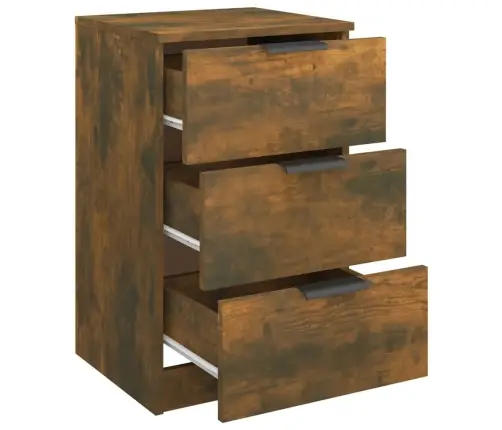 Naktsskapītis, Ozolkoka Krāsa, 40X36X65 Cm Vidaxl