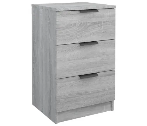 Naktsskapītis, Pelēka Ozolkoka Krāsa, 40X36X65 Cm Vidaxl Naktsskapītis, Pelēka Ozolkoka Krāsa, 40X36X65 Cm Vidaxl