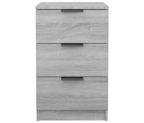 Naktsskapītis, Pelēka Ozolkoka Krāsa, 40X36X65 Cm Vidaxl Naktsskapītis, Pelēka Ozolkoka Krāsa, 40X36X65 Cm Vidaxl