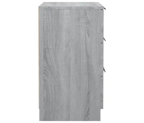 Naktsskapītis, Pelēka Ozolkoka Krāsa, 40X36X65 Cm Vidaxl Naktsskapītis, Pelēka Ozolkoka Krāsa, 40X36X65 Cm Vidaxl