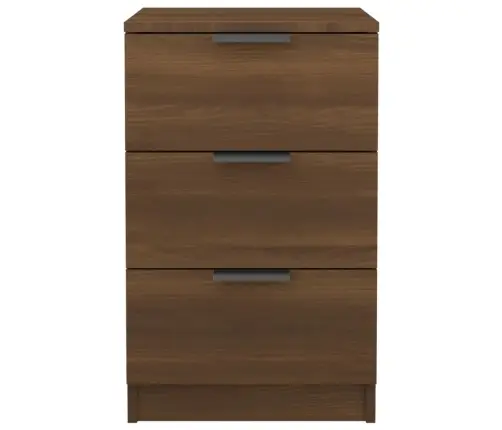 Naktsskapītis, Brūna Ozola, 40X36X65 Cm Vidaxl