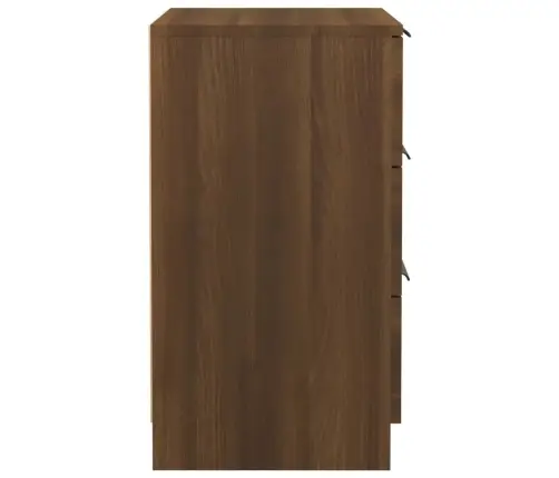 Naktsskapītis, Brūna Ozola, 40X36X65 Cm Vidaxl