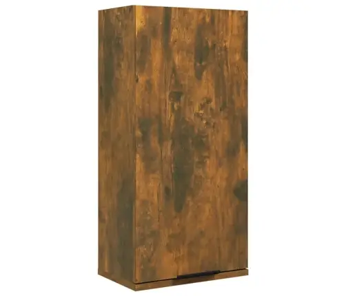 Vannasistabas Sienas Skapītis, Ozolkoka Krāsa, 32X20X67 Cm Vidaxl
