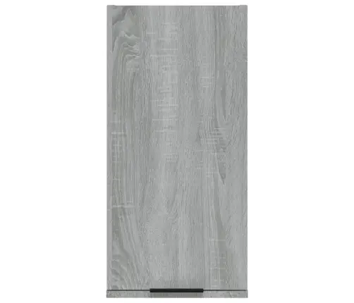 Prie Sienos Montuojama Vonios Spintelė, Pilka, 32X20X67Cm